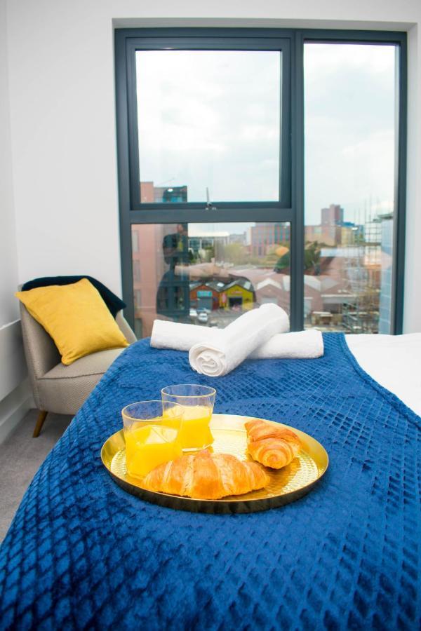 Exoticstay Apartments - Ultra Luxe Top Floor Suite - City Centre Apartment With Cube View - Smart 4K Tv With Ultrafast Wifi & Netflix Бирмингам Екстериор снимка