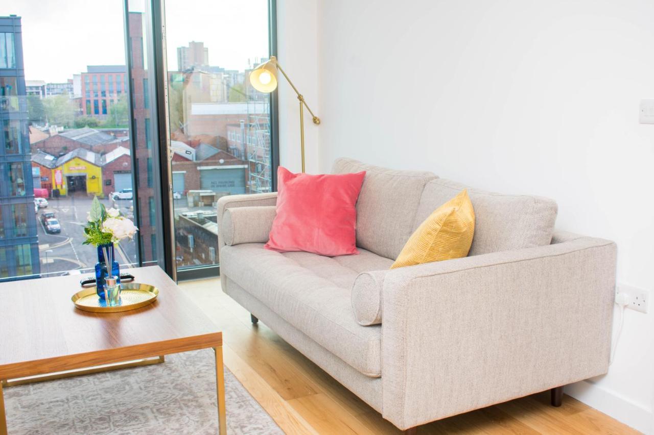 Exoticstay Apartments - Ultra Luxe Top Floor Suite - City Centre Apartment With Cube View - Smart 4K Tv With Ultrafast Wifi & Netflix Бирмингам Екстериор снимка
